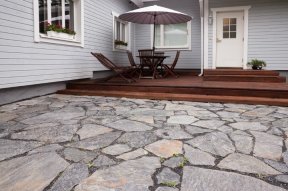 Orivesi harmaa pihakivi